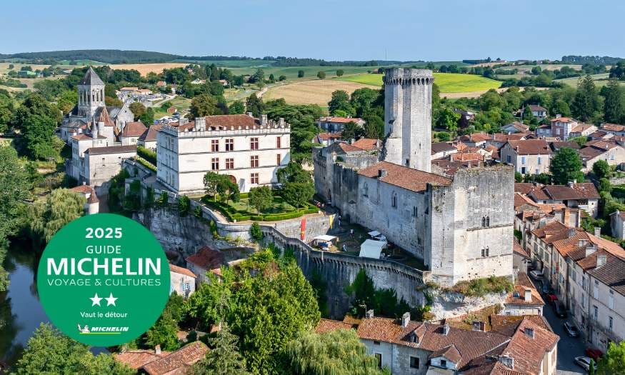 Guide Michelin Château de Bourdeilles @Déclic&Décolle