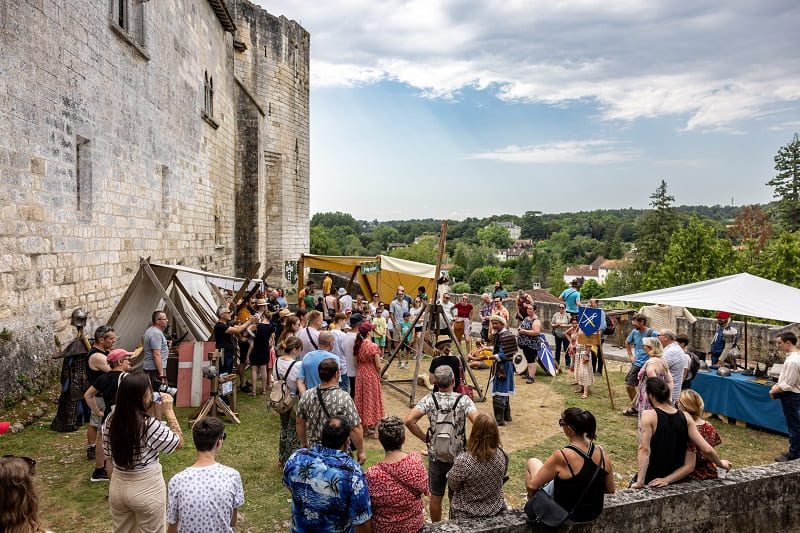 Programme juillet aout du château de Bourdeilles