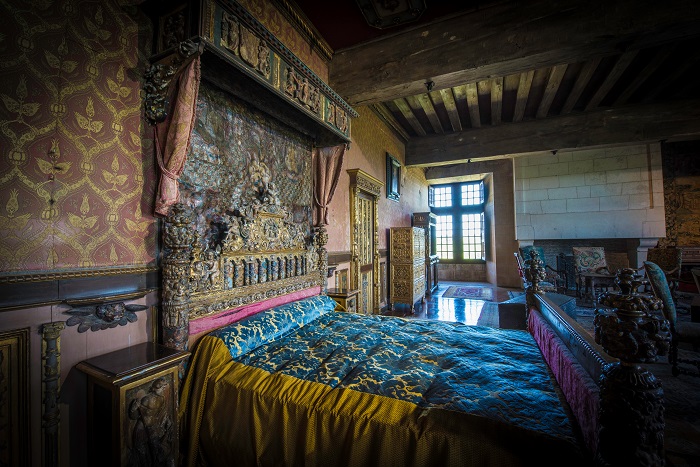 Chambre Charles Quint © Dan Courtice - Bourdeilles