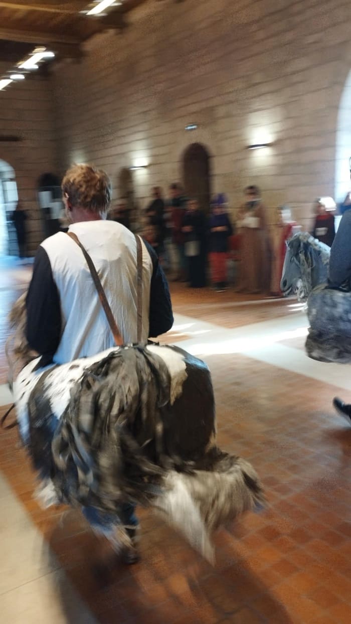 Visite de la fête des fous - Château de Bourdeilles @Semitour