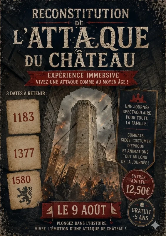 attaque chateau